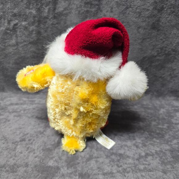 Vintage Dan Dee Chicken Santa Hat Animated Musical Chicken Dance Dancing Plush - Picture 3 of 11